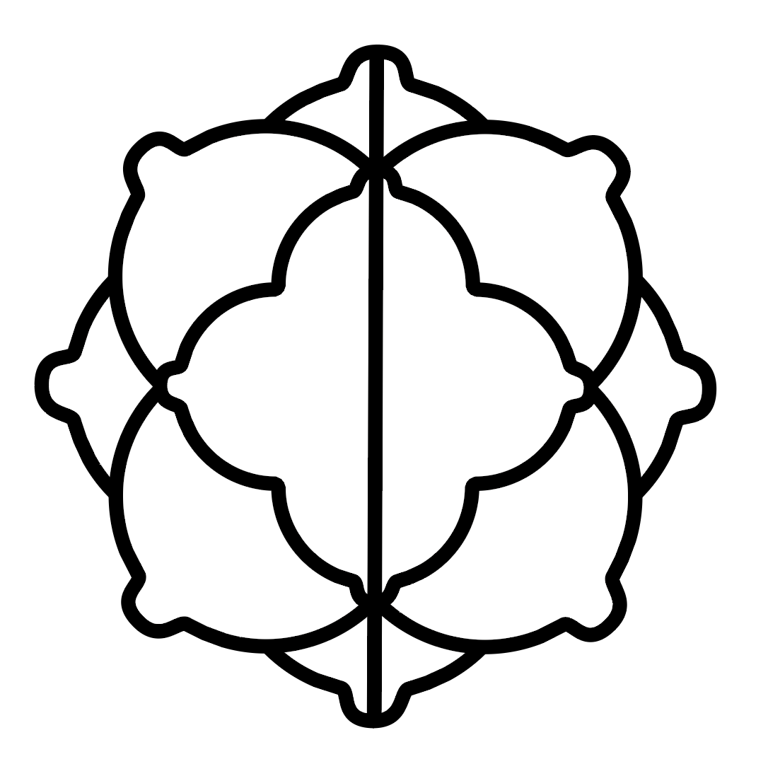 Vitrail d'angle GÉANT - couleurs au choix