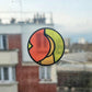 Sticker transparent Fesses