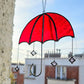 Vitrail Parapluie Rouge SWIW