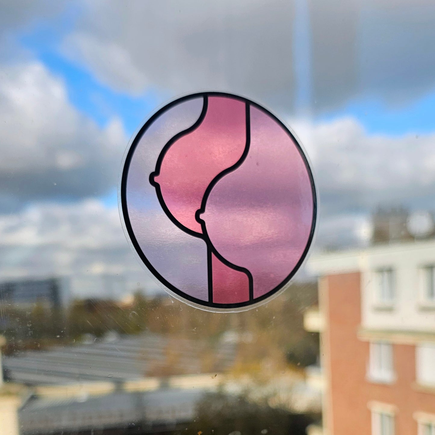 Sticker transparent Boobs