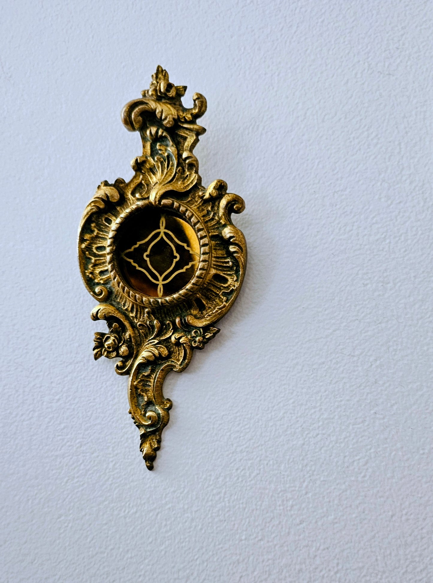 Mini Miroir décoratif gravé